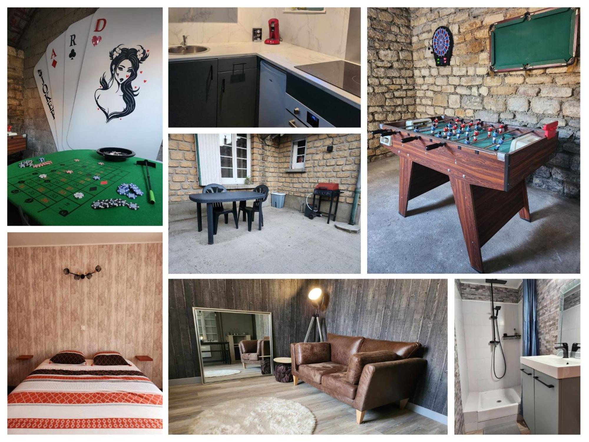 Logement Cocooning 2-4 Personnes Avec Salle De Jeux Chemery-Chehery Esterno foto